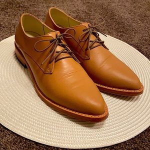Nisolo James Oxford - Almond -Ethical Leather Shoe